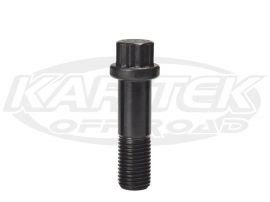 Kartek Off-Road Heavy Duty 3/8"-24 Thread 12-Point Flange Bolt 1-1/4" Long For Bolt On Spindle Snout