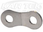 Kartek Offroad Rack And Pinion Bow Tie Tab With 5/8" Holes To Double Sheer Heim Joints On The Rack