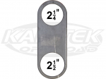 King And Link Pin Front Beam End Plate 2.25 Inch Top Tube 2.50 Inch Bottom Tube Parallel Arm Spacing