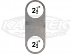 King And Link Pin Front Beam End Plate 2.50 Inch Top Tube 2.50 Inch Bottom Tube Parallel Arm Spacing