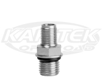 King Shocks CV-2105-101 Short 3/8"-24 or AN #3 ORB O-Ring Boss Thread Steel Schrader Air Valve