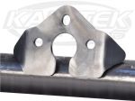 Laser Innovations 04-120 Weld On Oil Filter Adapter Mounting Tab Welds On Top Of A Horizontal Tube