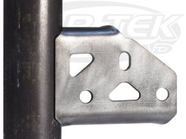 Laser Innovations 04-123 Weld On Oil Filter Adapter Mounting Tab Welds To Right Of A Vertical Tube