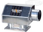 Manwelder Fab Class 11 Baja Air Filter Aluminum Box For Single Weber IDF Carburetors 3" Right Inlet