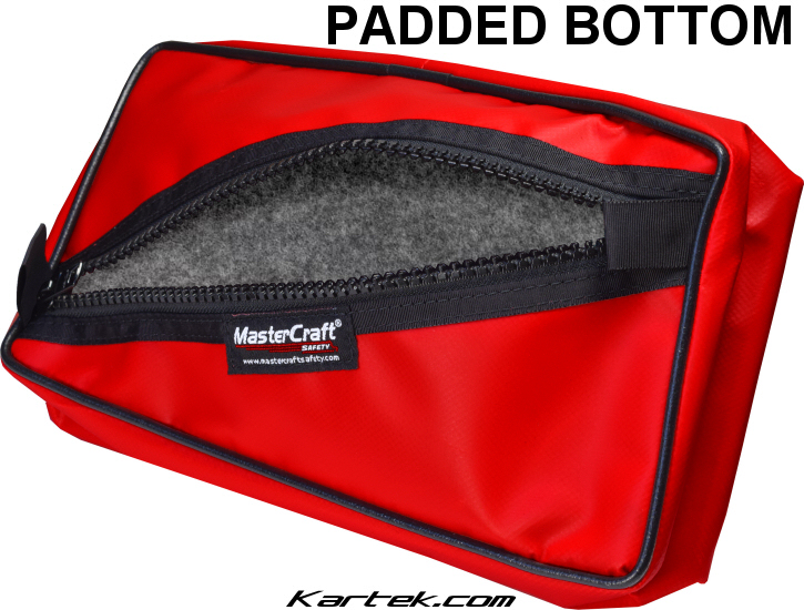 Mastercraft Safety 640101 640105 640109 red floor mount tool totes rectangular tool storage bags Mastercraft Safety 640101 640105 640109 red floor mount tool totes rectangular tool storage bags