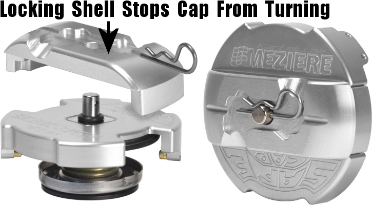 Meziere Enterprises WCC SafeCaps locking shell Meziere Enterprises WCC SafeCaps locking shell