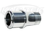 Meziere Enterprises WP1150U Water Neck Adapter Fitting 1" NPT Pipe Thread To 1-1/2" Hose Barb