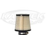 OTR CO10509 Conical 4-3/4" Top 5-3/4" Btm 5-1/2" Tall 2-1/2" Opening Cleanable Air Filter W/o Stud