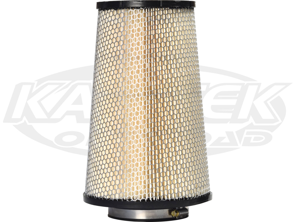 OTR CO10525 Conical 51/2" Top 71/4" Btm 111/4" Tall 4" Opening Cleanable Air Filter Without