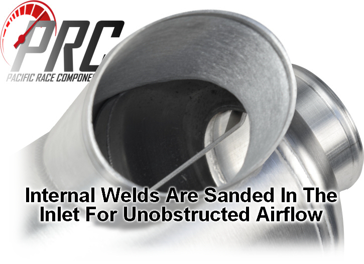 Pacific Race Components aluminum air filters canisters oval sanded inlet Pacific Race Components aluminum air filters canisters oval sanded inlet