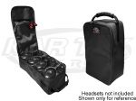 PCI Race Radios 1732 4 Headset Adjustable Compartment Bag 17"x9"x6" Deep With Lid Pouch For Cords