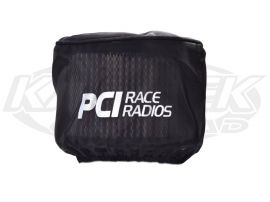 PCI Race Radios 2922 Black Round Cylindrical Pre-Filter Cover 5" Diameter 3" Tall With The Top
