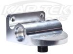 Peterson 09-0301 Billet Remote Oil Filter Mount #12 ORB In/Outlet For Fram HP4 K&N HP-5002 Wix 51060