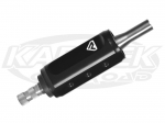 Phantom Offroad Billet Universal Steering Column 3/4" Smooth To Wheel 3/4"-48 Spline Towards Rack