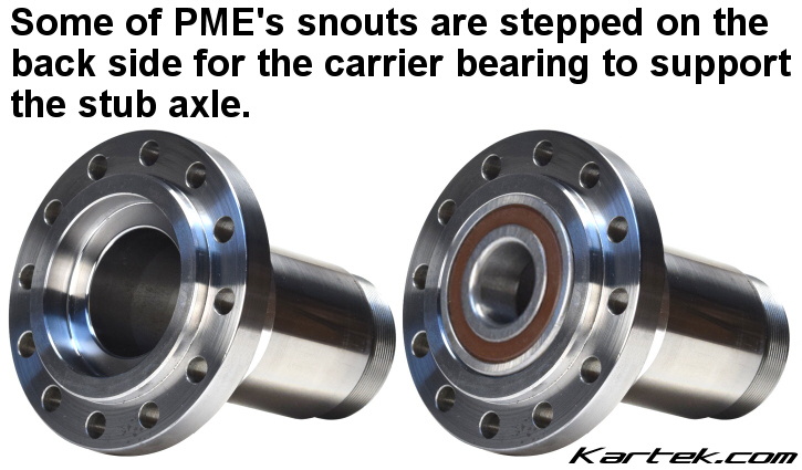 pme ifs independent front suspension billet spindles for koh king of the hammers 4400 class four wheel drive support bearing