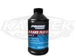 Prime Guard DOT 3 Brake Fluid 355ml Bottle Typical Boiling Points 284 Degrees Wet 401