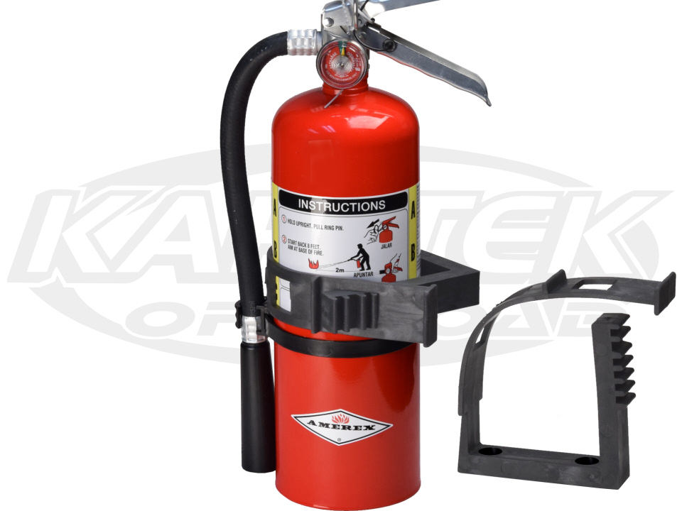 Quickfist 25010 Rubber Clamp For Fire Extinguishers 3" To 41/2" Dia