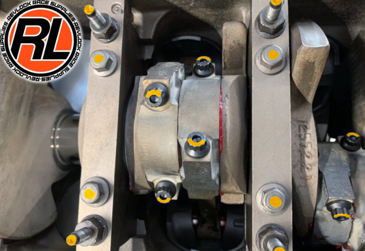 Revlock Race Supplies orange nut bolt screw or fastener paint markers pens