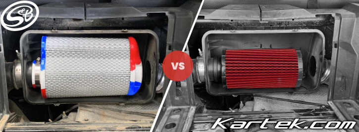 S&B Filters 66-6006 oblong egg shaped cleanable engine air filter compared to K&N PL-1014 s&b filters 66-6006 oblong egg shaped cleanable engine air filter compared to k&n pl-1014