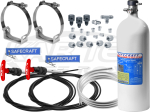 Safecraft LT10 Clean Agent Double Pull Cable Fire Suppression System Complete Kit With 2 Pull Cables