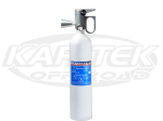 Safecraft Handheld White 3 Lbs Fire Extinguisher With Clean Agent Fluoro FS Fire Suppression Fluid