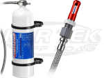 Safecraft UTV White 5 lbs Clean Agent Fluoro FS Fire Suppression System With 1-1/2" Roll Bar Clamps