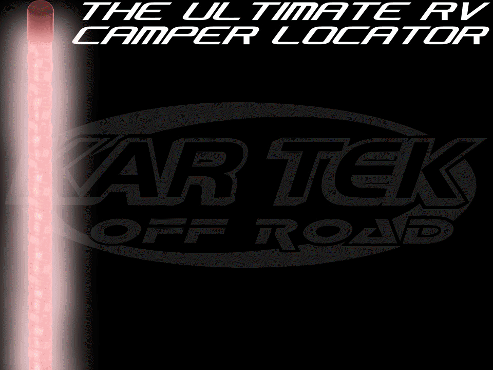 Safeglo Color Changing LED RV Camp Locator Attaches To Top Of 22 Ft