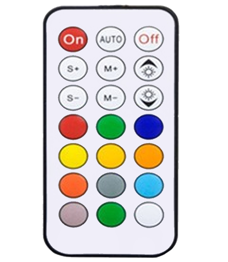 safeglo ultimate multi-color changing led rv camp locator remote control