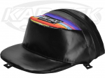 Sarape Multicolored Vinyl/Nylon Hat Sack With Multiple Mounting Tabs And Rollbar Or Handlebar Strap