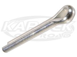 Silver Zinc 4mm Diameter 30mm Long Cotter Pins