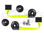 Simpson Race Products M61HAK Hans or Hybrid Head And Neck Restraint M6 Quick Release Helmet Anchors