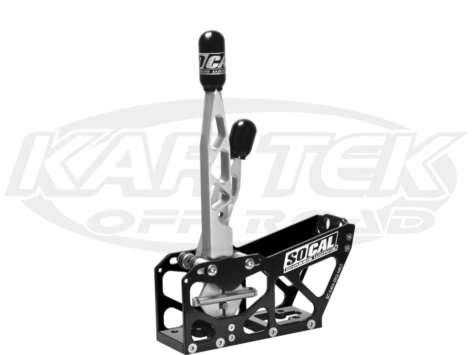 SoCal Narrow Dual Lever Sequential Transmission Shifter Uses 2" Throw #4 Cables