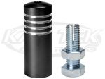 Stiffy Black 1/4" Diameter Whip Antenna Quick Release For Their Fiberglass Whips Bolts To 1/2" Tab