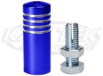 Stiffy Blue 1/4" Diameter Whip Antenna Quick Release For Their Fiberglass Whips Bolts To 1/2" Tab