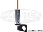 Stiffy Motorcycle Rear Wheel Axle Whip Antenna Mount With 1/2" Hole For Whip Or Quick Release