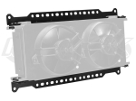 Setrab 23-9002 Flat Surface Oil Cooler Mounting Brackets For Their 9 Series STD Standard Oil Coolers