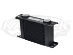 Setrab 50-113-7612 ProLine Standard 1 Series 13 Row Oil Cooler With 22mm Inlet and Outlet