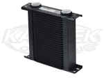 Setrab 50-125-7612 ProLine Standard 1 Series 25 Row Oil Cooler With 22mm Inlet and Outlet