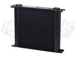 Setrab 50-634-7612 ProLine Standard 6 Series 34 Row Oil Cooler With 22mm Inlet and Outlet