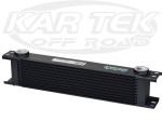 Setrab 50-910-7612 ProLine Standard 9 Series 10 Row Oil Cooler With 22mm Inlet and Outlet