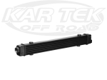 Setrab 53-10746-01 SLM Slim 420mm Series 6 Row Oil Cooler With 22mm Inlet and Outlet On Sides