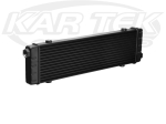 Setrab 53-10748-01 SLM Slim 420mm Series 14 Row Oil Cooler With 22mm Inlet and Outlet On Sides