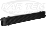 Setrab 53-10750-01 SLM Slim 592mm Series 10 Row Oil Cooler With 22mm Inlet and Outlet On Sides