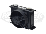 Setrab FP119M22I ProLine Standard 1 Series Fan Pack Oil Cooler With 5-1/4" Fan And 22mm Inlet/Outlet
