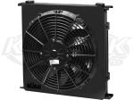 Setrab FP948M22I ProLine Standard 9 Series Fan Pack Oil Cooler With 12" Fan And 22mm Inlet/Outlet