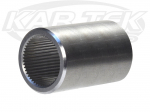 Kartek Offroad 2" Wide Steel 1-1/4" Diameter 48 Spline Collar For Making Your Own Sway Bar Arms
