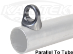 Triton Engineering Small Parallel Weld On Eyelet For Snap-In Style Seat Belts For 1-1/2" Tubing
