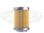 Weldon High Performance WEQ10MC 10 Micron Cellulous Post Fuel Filter 2-15/16"L 1-5/8"D 7/8" Opening