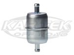 Wix 33299 Inline Cellulose Fuel Filter 1/2" Inlet 1/2" Outlet 10 Micron After Pump Post Filter