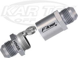 XRP 732610 In Line AN #10 Male to AN #10 Male Spring Loaded Hinged Check Valve Union Adapter Fitting